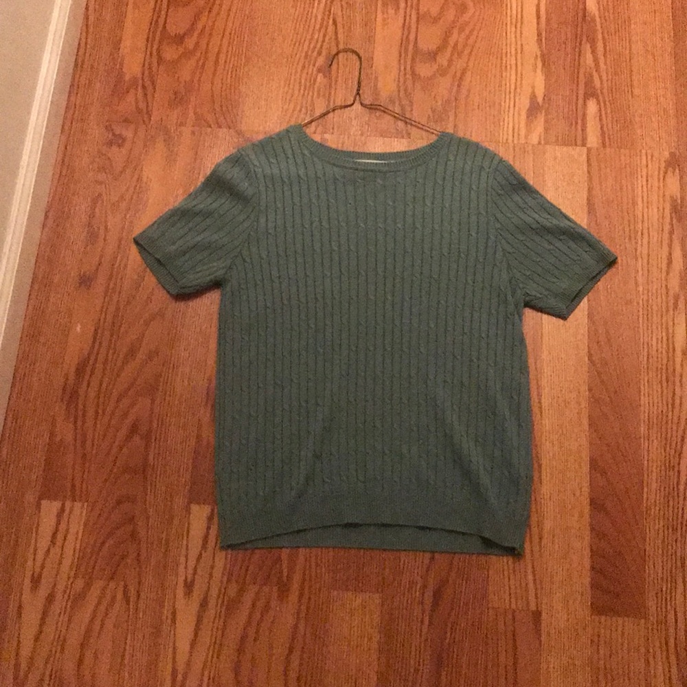 Green sweater from Alfred dunner